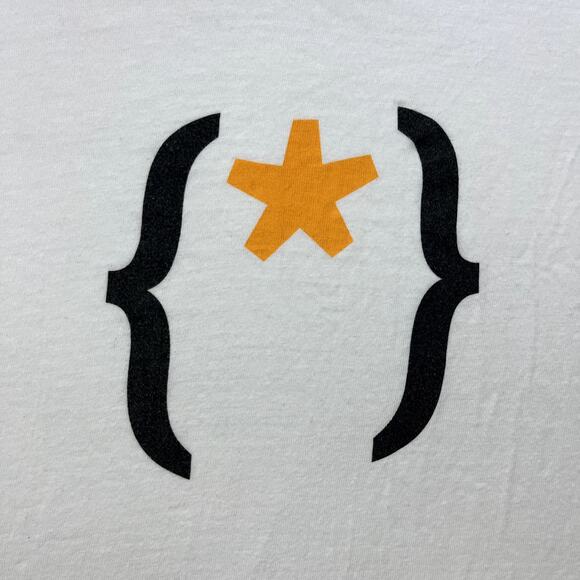 Vintage Technology T-Shirt Adult XL White Fatbrain Silicon Valley Computer y2k - Picture 4 of 10